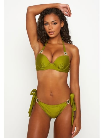 Moda Minx Bikinioberteil Amour in Olive Shimmer