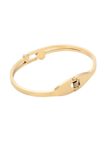 faina Women Bracelet With Rhinestones in Gold