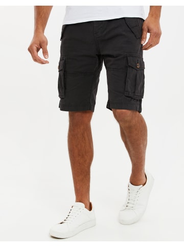 Threadbare Cargoshorts THBLugo in Schwarz