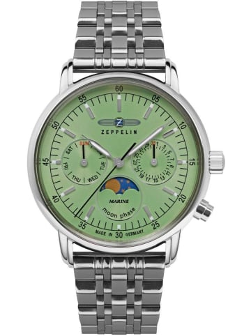 Zeppelin Uhr in Grün