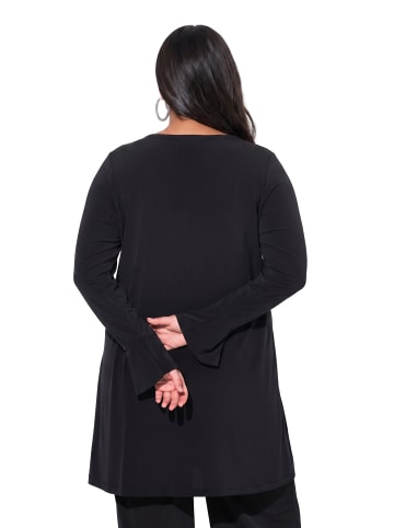 Ulla Popken Longshirt in schwarz