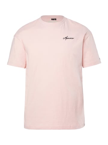 STHUGE Kurzarm T-Shirt in puderrosa