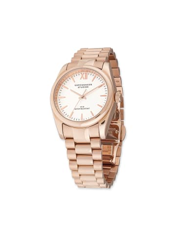 Copenhagen Studios Armbanduhr Round Watch in roségold