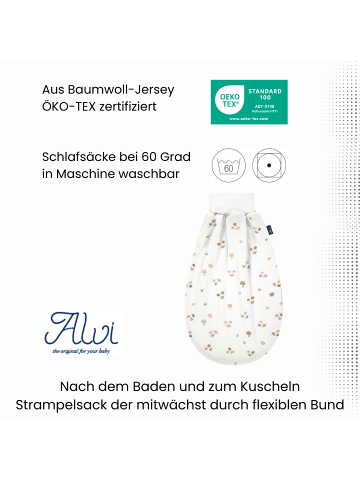 Alvi Baby Schlupfmäxchen Thermo Exclusiv in Forest Goods