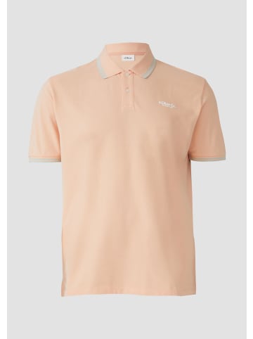 s.Oliver Polo-Shirt in 2018_papaya