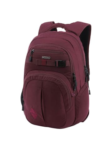 Nitro Chase - Laptoprucksack 17" 51 cm in wine