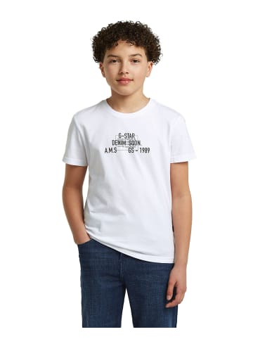 G-Star Raw Boys Base Sleeveless T-Shirt white