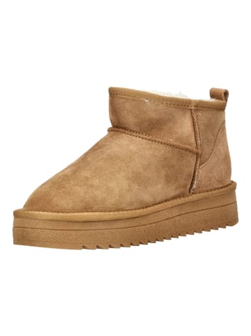 ara Stiefelette Cognac