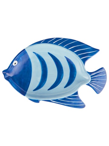 Butlers Deko-Teller TAVERNA Fisch in Blau