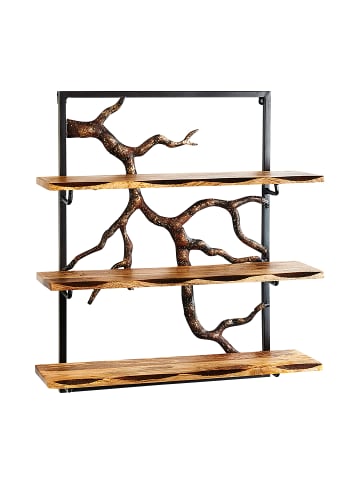 kobolo Wandregal TWIGSHELF3 in Braun