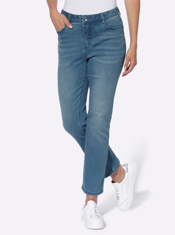 Heine Push-up-Jeans in blue-bleached