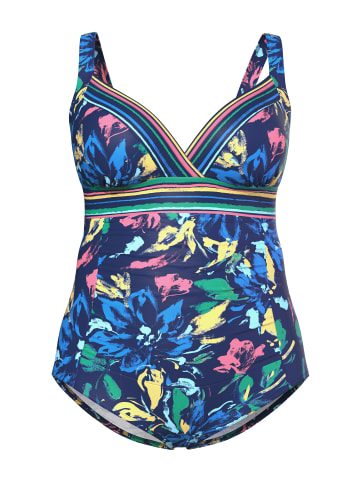 Ulla Popken Badeanzug in marine