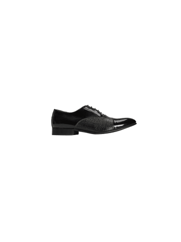 Roberto Pepe Luxury Schwarz Leder Herren Schuh