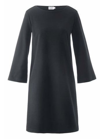 Hessnatur Jersey Kleid Mini in schwarz