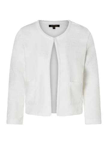 More & More Jerseyjacke in off white