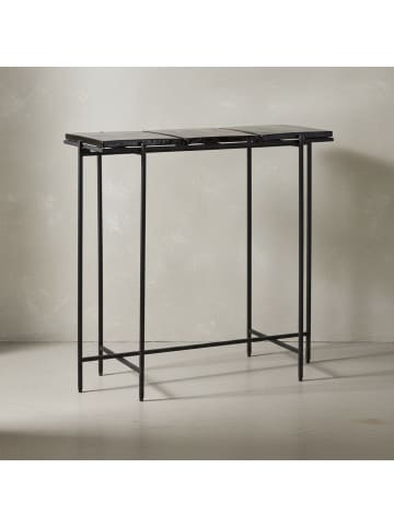 KADIMA DESIGN Konsolentisch 90x29x85 cm Design Anrichte Glas Flur,