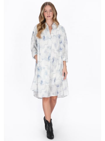 DreiMaster Women Dress in blue multicolor