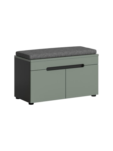 ebuy24 Sitzbank Canu Staubgrün 80 x 37 cm