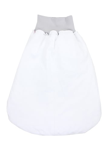 TupTam Baby Strampelsack mit breitem Bund Wattiert in grau/melange