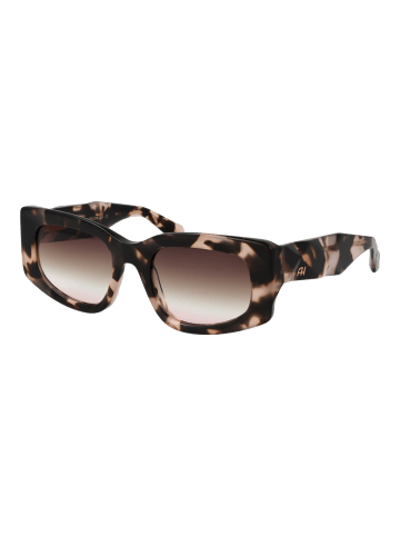 Ana Hickmann Frauen Sonnenbrille Rechtwinklig Braun