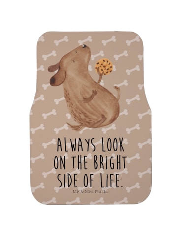 Mr. & Mrs. Panda Fußmatte Fürs Auto Hund Keks mit Spruch in Hundeglück