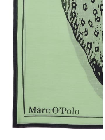 Marc O'Polo Quadratisches Schaltuch in multi/pure mint