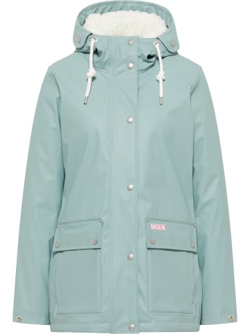 myMo Regenjacke in Rauchmint