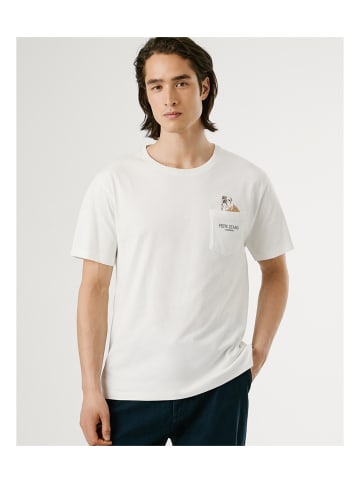 Pepe Jeans Tshirt in Weiß