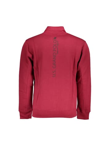 U.S. Polo Rot Herren Sweatshirt aus Baumwolle