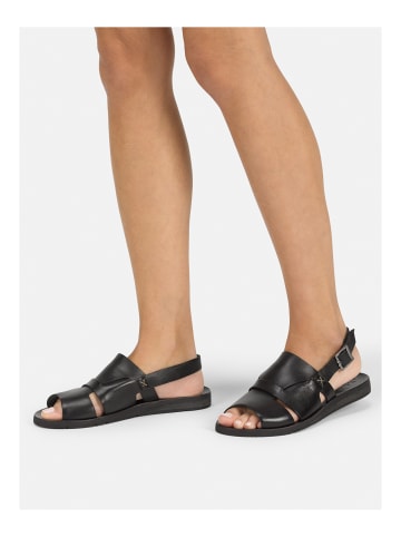 Felmini Wide Fit Sandalen in Schwarz