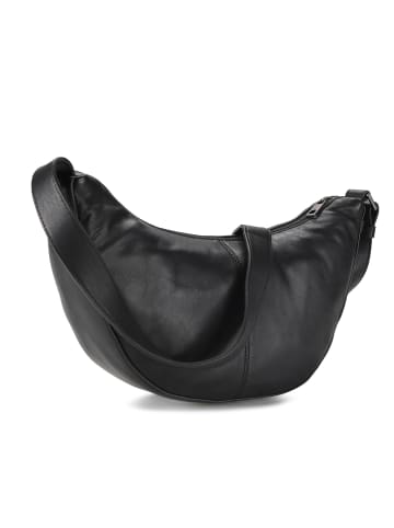 LIEBESKIND BERLIN Moon Umhängetasche Leder 38 cm in black