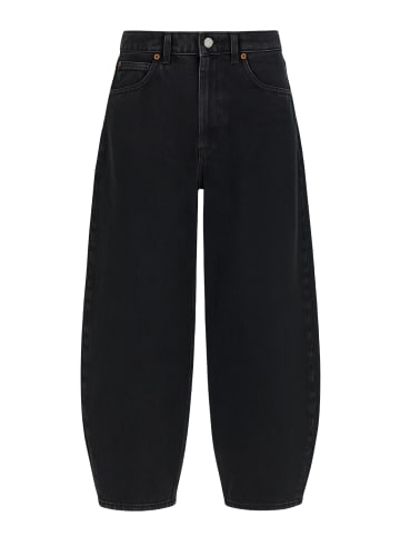 Norr Jeans Kenzie Barrel in Black washed