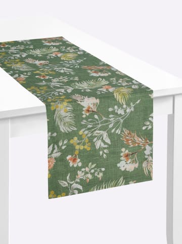 WITT WEIDEN Tischdecke in eucalyptus-beige-bedruckt