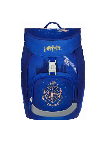BAAGL Schulrucksack Airy in Blau Harry Potter Hogwarts Hedwig - 24x36x18cm
