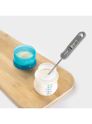 Reer FoodTemp digitales Flaschenthermometer in Grau ab 0 Monate