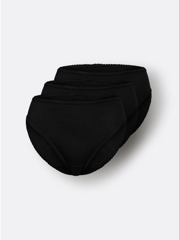 WITT WEIDEN Bikinislip in schwarz