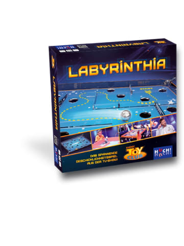 HUCH! Geschicklichkeitsspiel Labyrinthia in Blau | Gelb