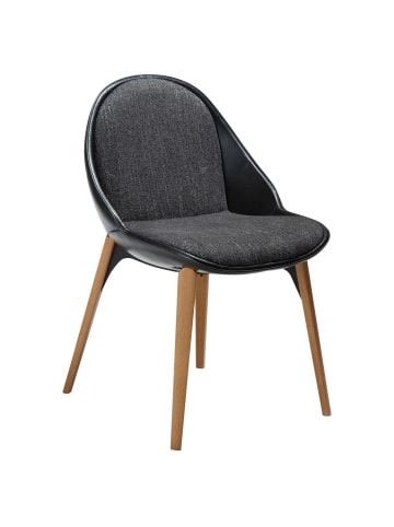 ebuy24 Esszimmerstuhl Arch Schwarz 2er Set