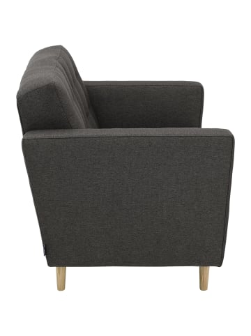 58 aufm Kessel SOFA 2-Sitzer Kazia Flachgewebe anthrazit