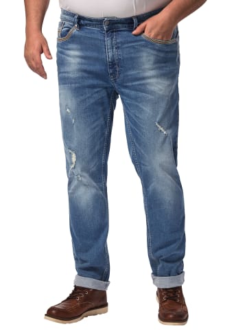John F. Gee Jeanshose in blue denim