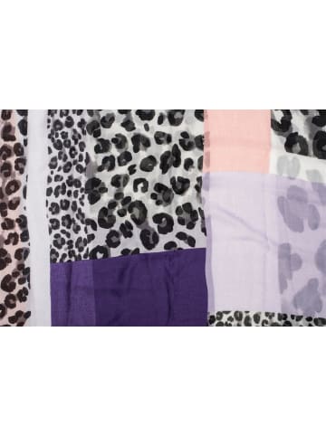 styleBREAKER Loop Schal in Violett-Flieder-Altrose