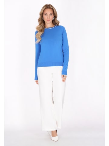 faina Women Sweater in blue