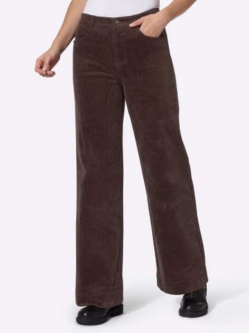 Heine Cord-Hose in schoko