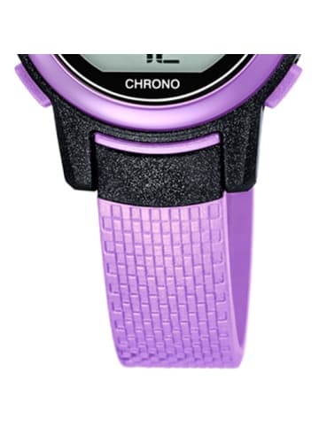 Calypso Digital-Armbanduhr Calypso Junior lila klein (ca. 29mm)