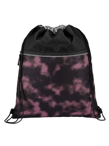 Coocazoo Sportbeutel Pink Illusion in Schwarz/Rosa