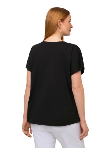 Ulla Popken Shirt in schwarz