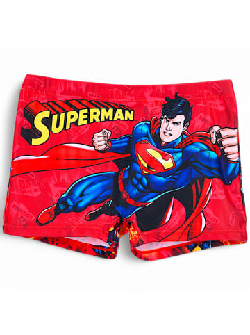 Superman Badehose Superman in Rot