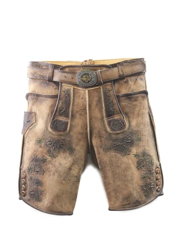 MADDOX Lederhose BUCHNER in hellbraun