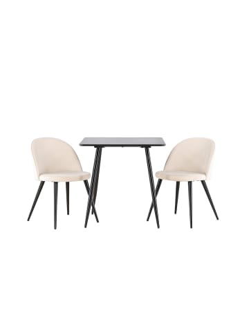 ebuy24 Schwarz 75 x 75 cm