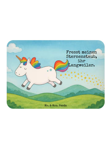 Mr. & Mrs. Panda whiteboardmagnet Einhorn Happy Design mit Spruch in Weiß